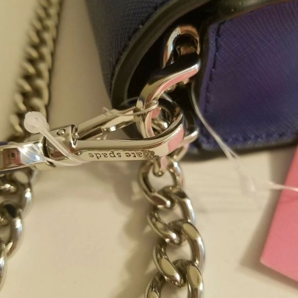 NWT Kate Spade Cameron Monotone Deep Azure Convertible Crossbody Shoulder Bag - Picture 10 of 11